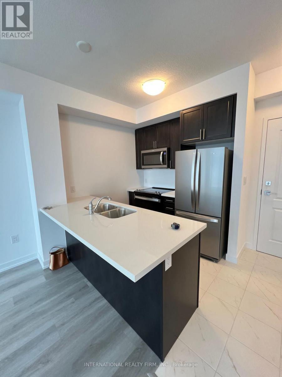 332 - 460 Dundas Street E, Hamilton, ON - Indoor Photo Showing Kitchen With Double Sink