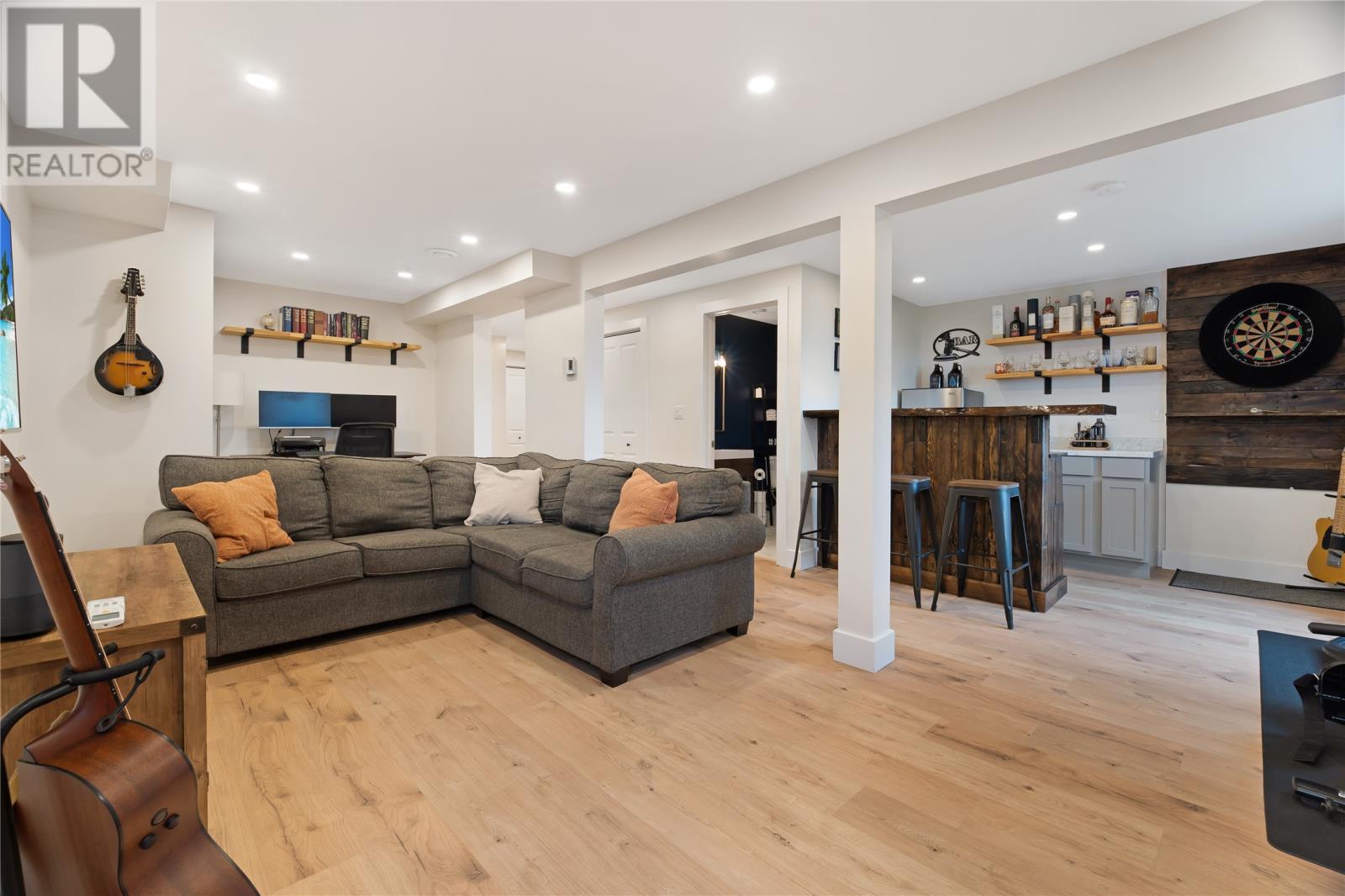 20 Alberton Drive, Paradise, NL - Indoor Photo Showing Living Room With Fireplace