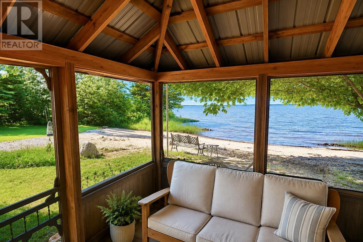 619 Mission Rd, Goulais River, ON - Outdoor With Deck Patio Veranda With Exterior