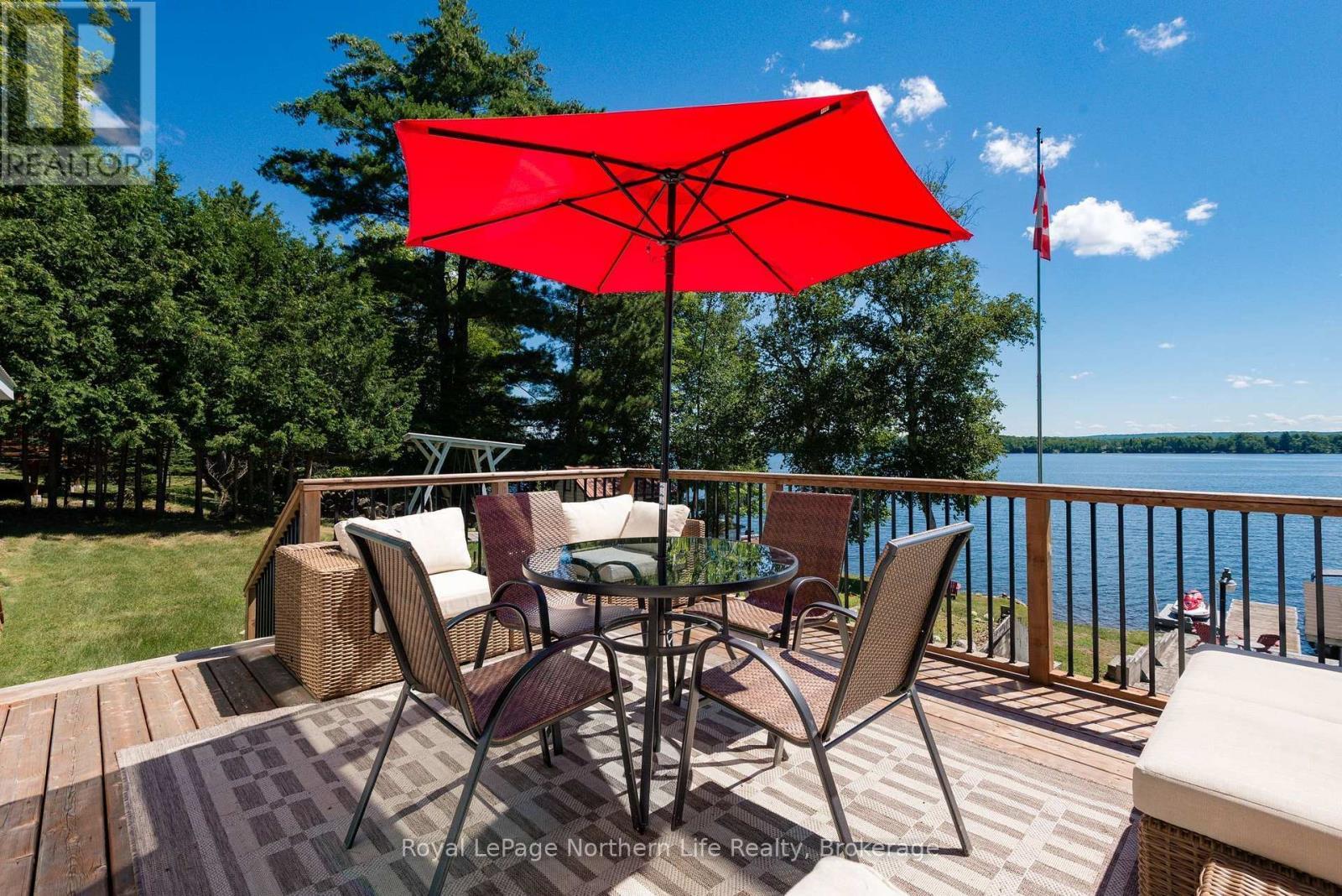 159 Morgan Road, East Ferris, ON - Outdoor With Body Of Water With Deck Patio Veranda