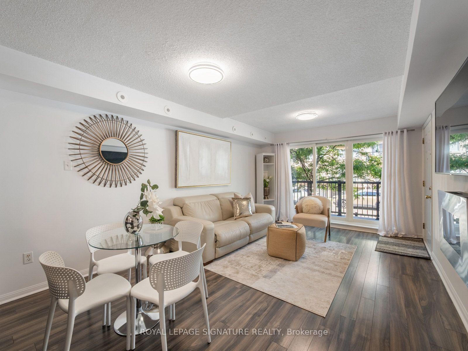 2067-65 George Appleton Way, Toronto, ON - Indoor With Fireplace