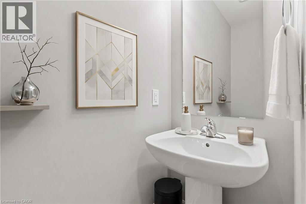 Virtually Staged - 13 Aqua Lane, Hamilton, ON - Indoor Photo Showing Bathroom