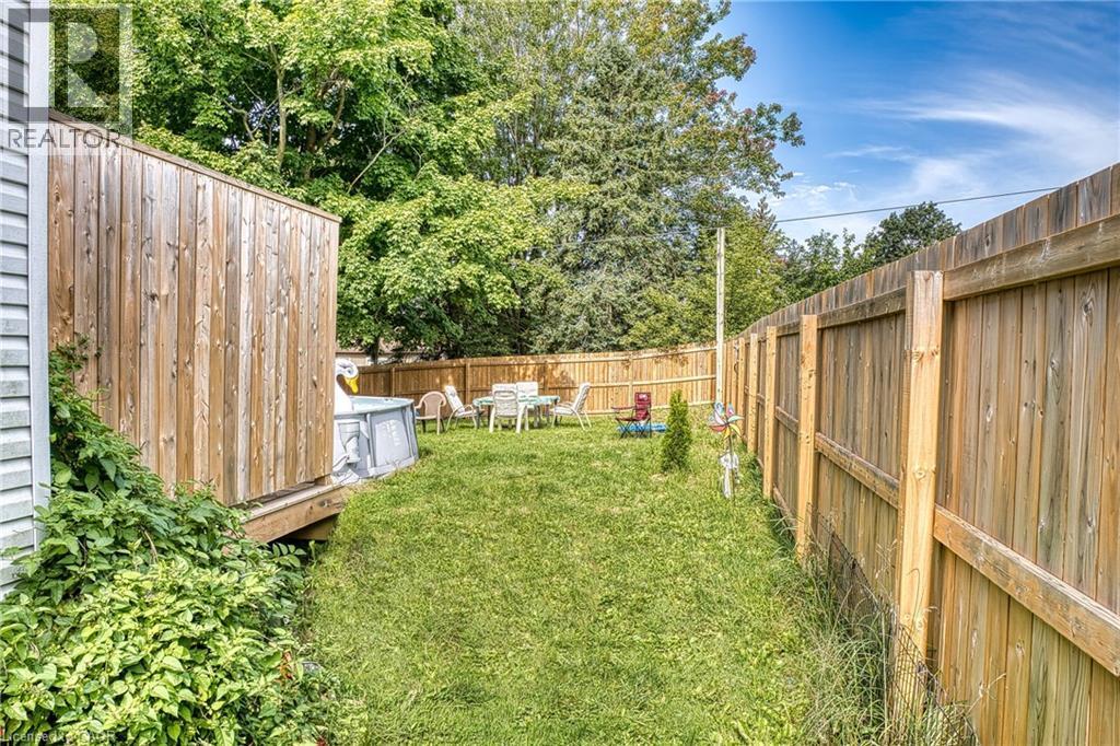 backyard fully fenced - 80 Carling Terrace, Wingham, ON - Outdoor