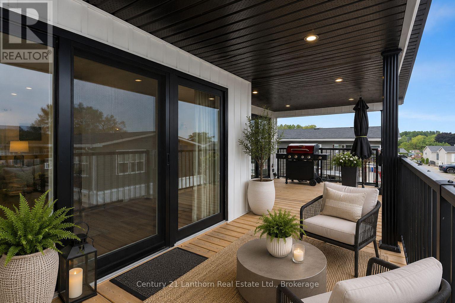 Virtually Redesigned Front Deck - 25 - 484 Frankford Stirling Road, Quinte West (Sidney Ward), ON - Outdoor With Deck Patio Veranda With Exterior