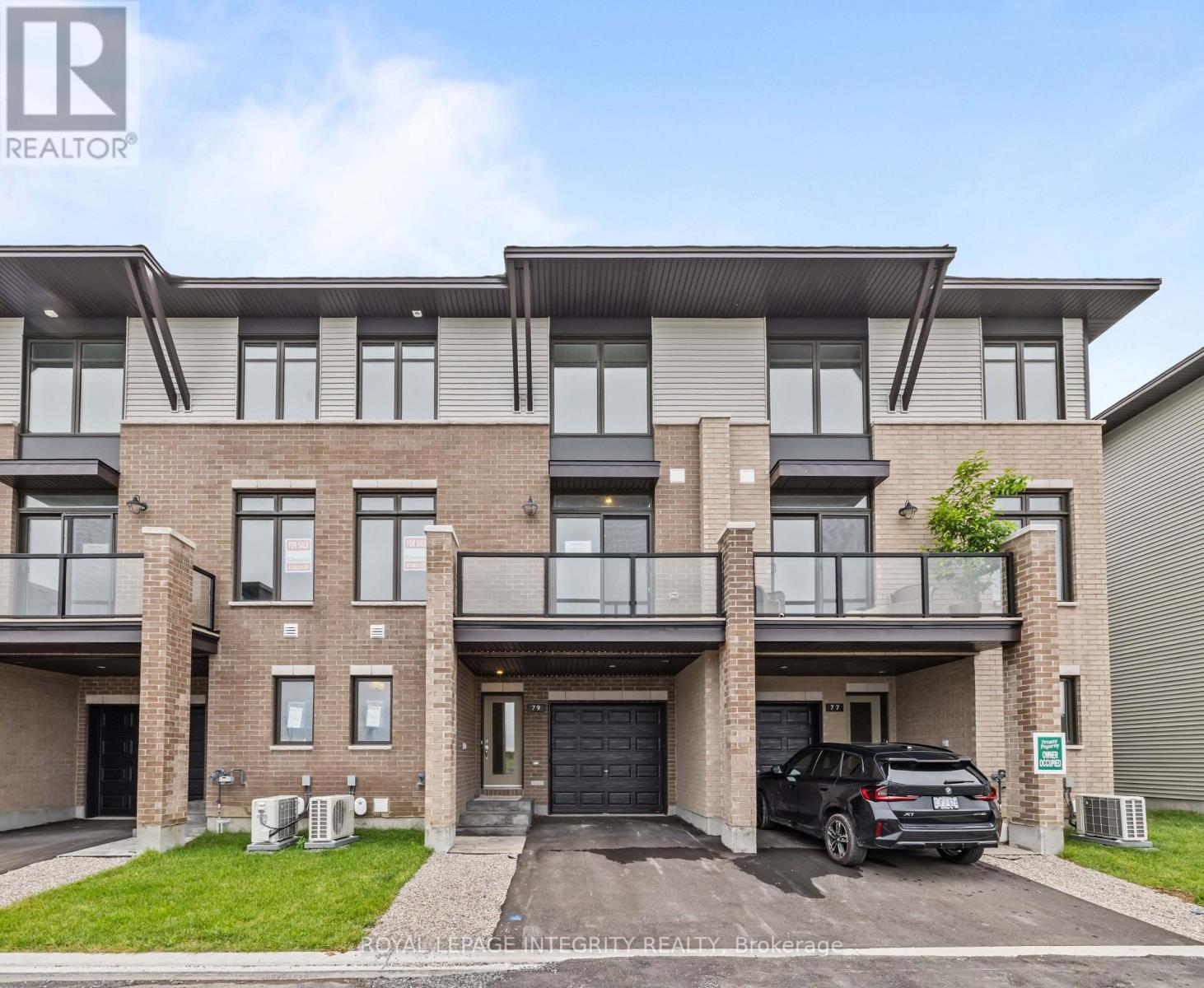 79 Rawah Private W, Ottawa, ON - Outdoor With Balcony With Facade