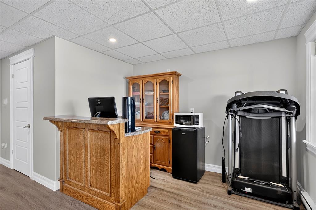 13 The Green Road, Upper Island Cove, NL - Indoor Photo Showing Gym Room