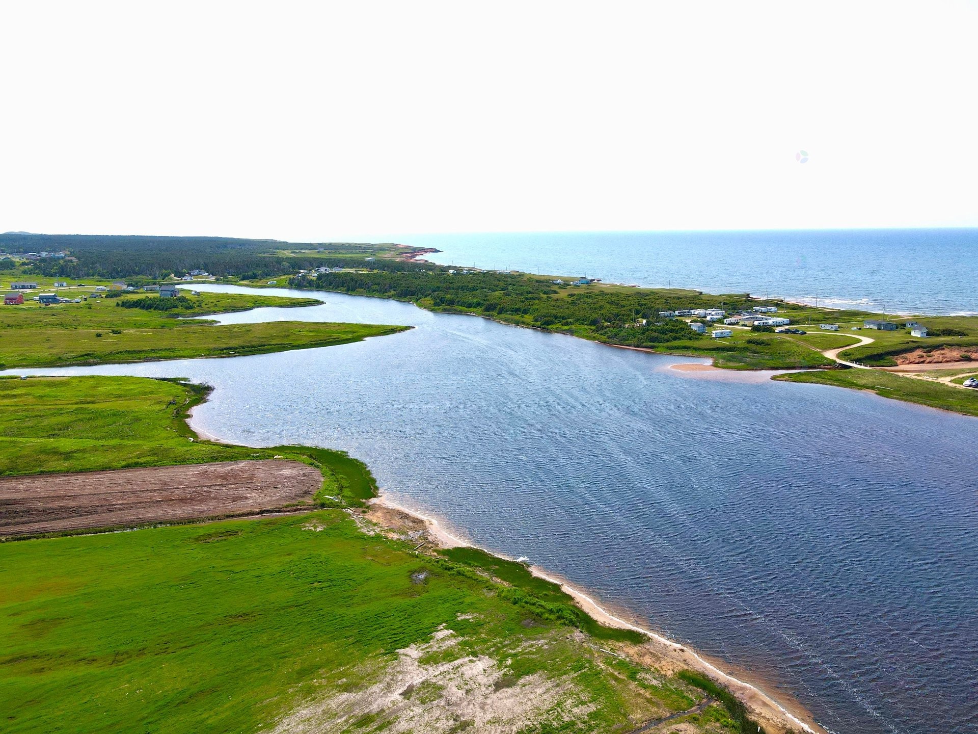 Aerial View - Ch. Du Rivage, Les Îles-De-La-Madeleine, QC