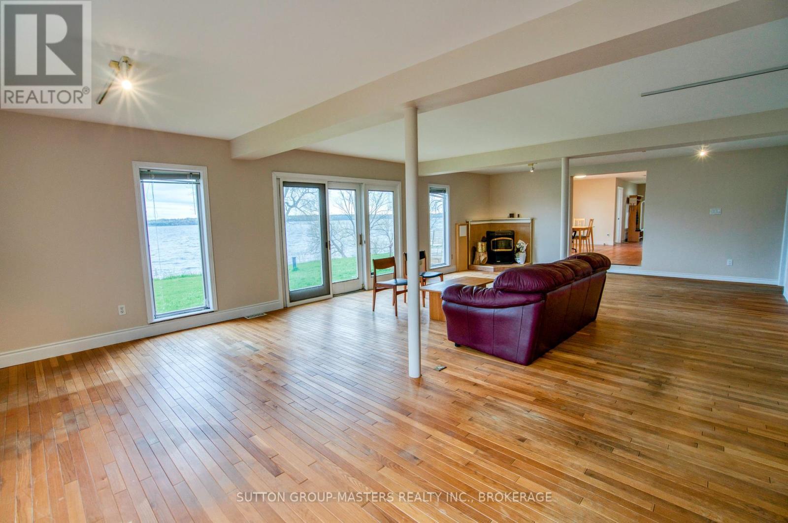 9392 Highway 33 Highway, Greater Napanee (Greater Napanee), ON - Indoor Photo Showing Other Room With Fireplace