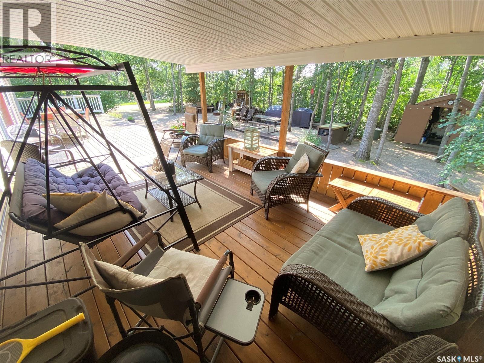 25-26 Eugene Drive, Good Spirit Lake, SK - Outdoor With Deck Patio Veranda With Exterior