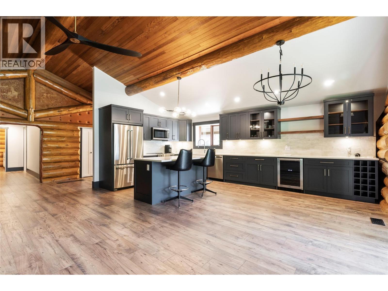 8758 Holding Road Unit# 1, Adams Lake, BC - Indoor Photo Showing Kitchen With Upgraded Kitchen