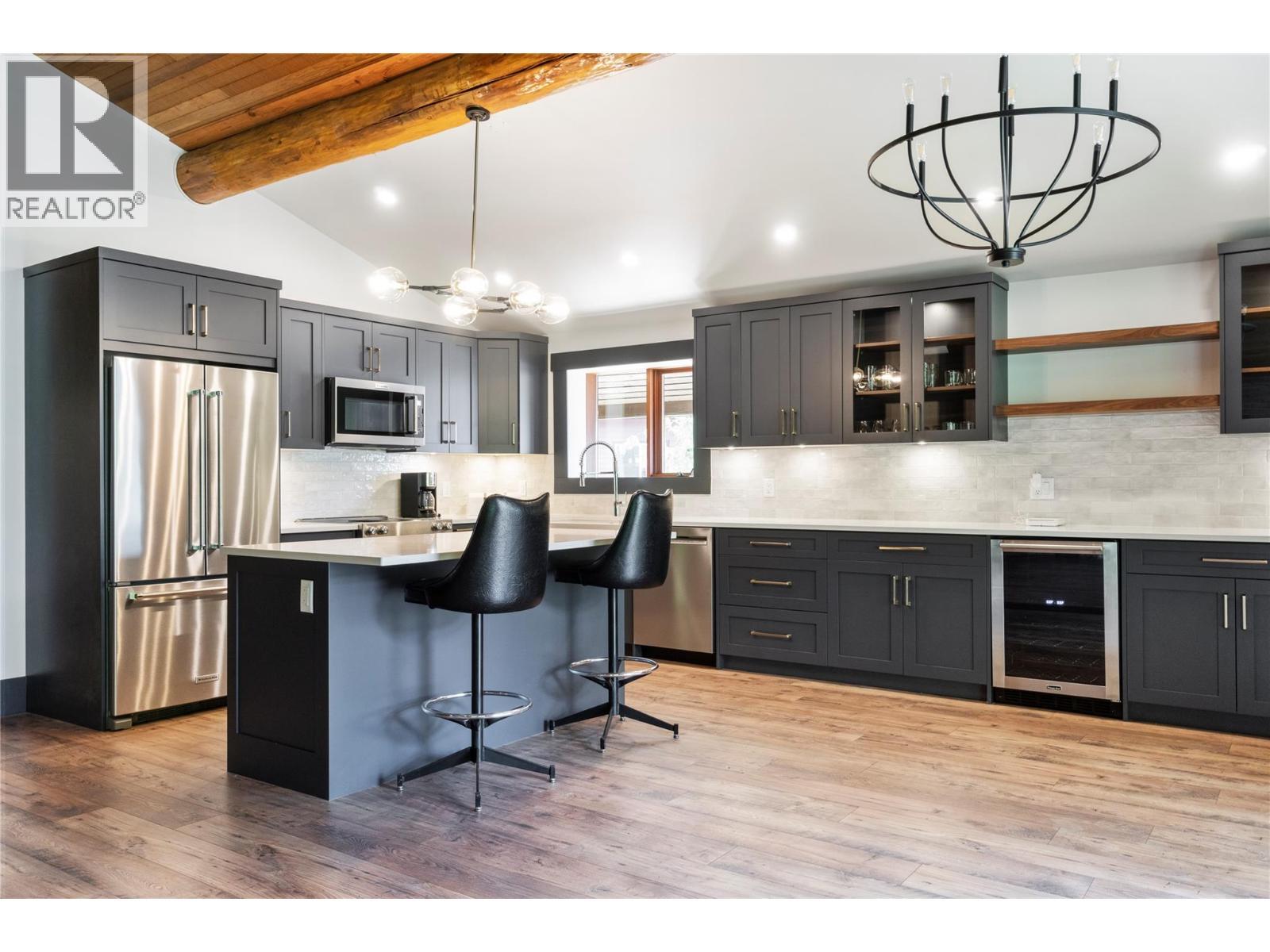 8758 Holding Road Unit# 1, Adams Lake, BC - Indoor Photo Showing Kitchen With Upgraded Kitchen