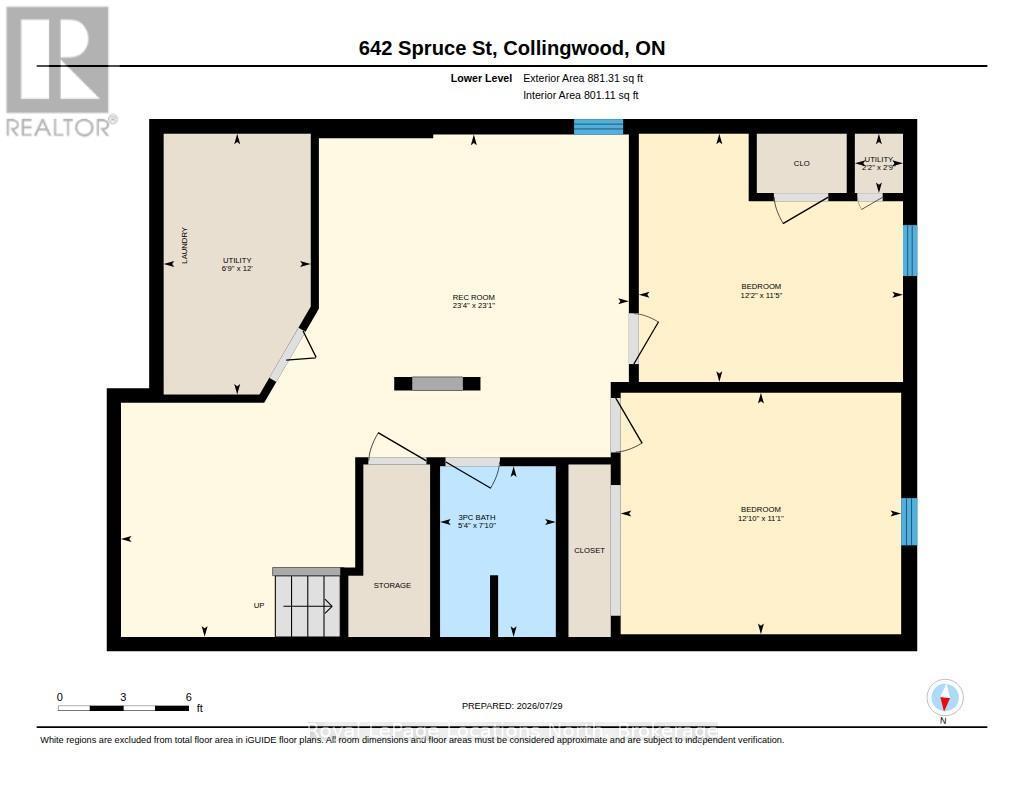 Lower Level - 642 Spruce Street, Collingwood, ON - Other