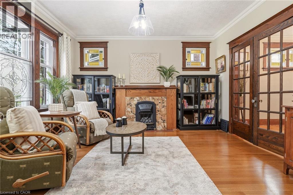 2116 Caroline Street, Burlington, ON - Indoor With Fireplace