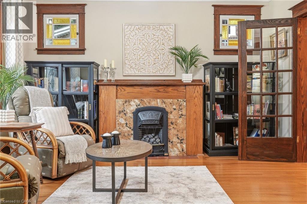 2116 Caroline Street, Burlington, ON - Indoor With Fireplace
