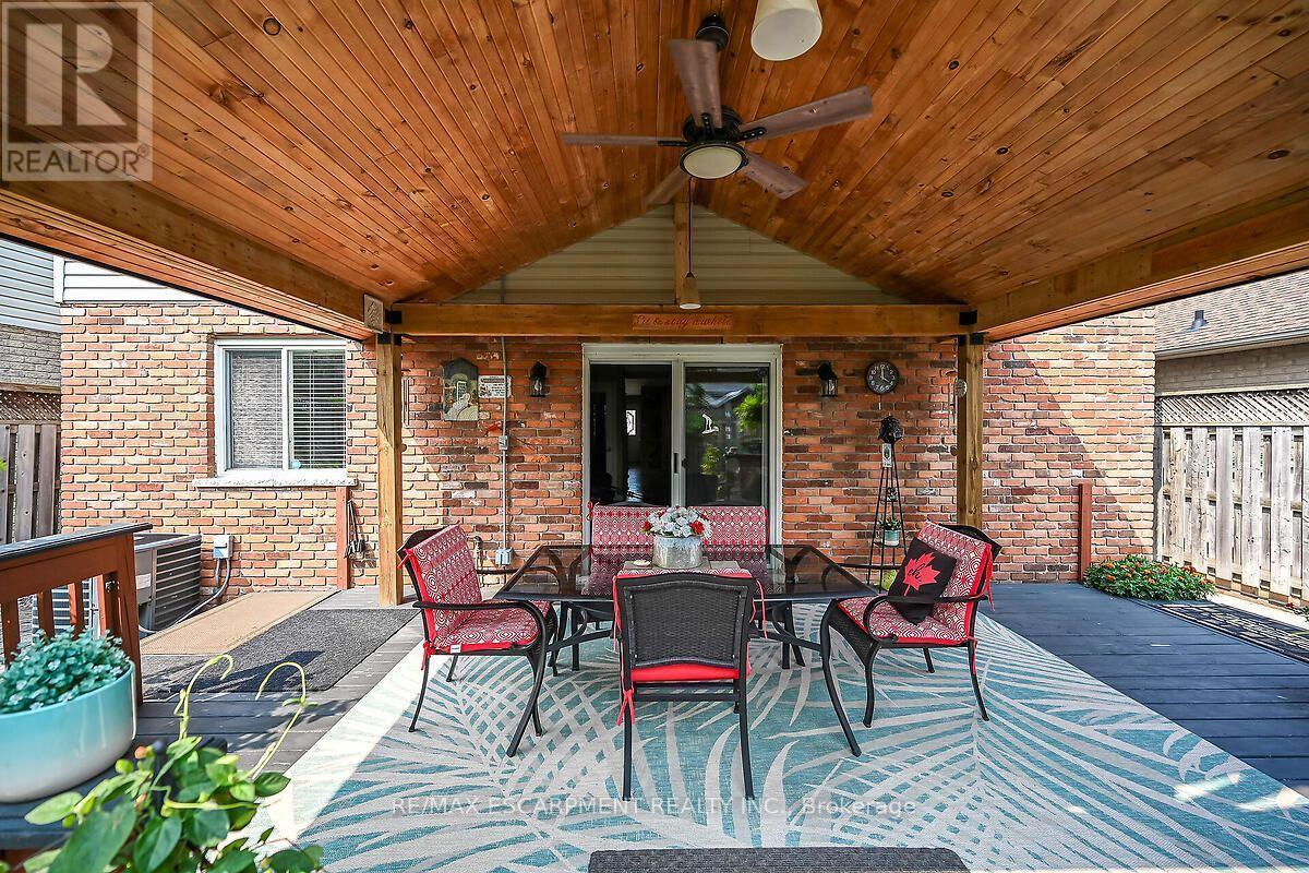 25 Eric Burke Court, Hamilton, ON - Outdoor With Deck Patio Veranda With Exterior