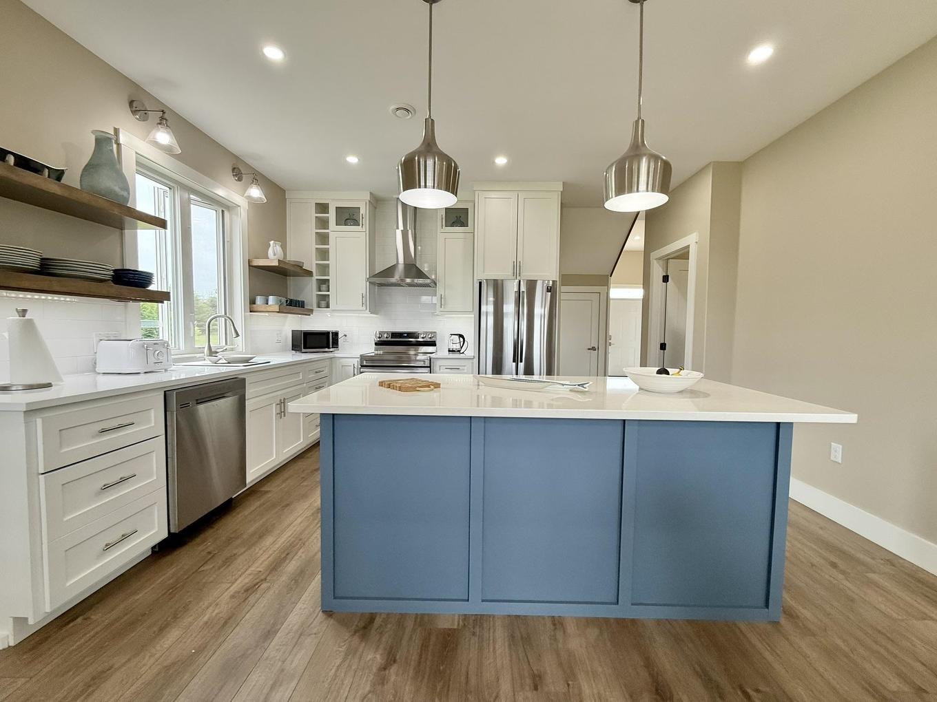 32 Blue Heron Crescent, North Rustico, PE - Indoor Photo Showing Kitchen With Upgraded Kitchen