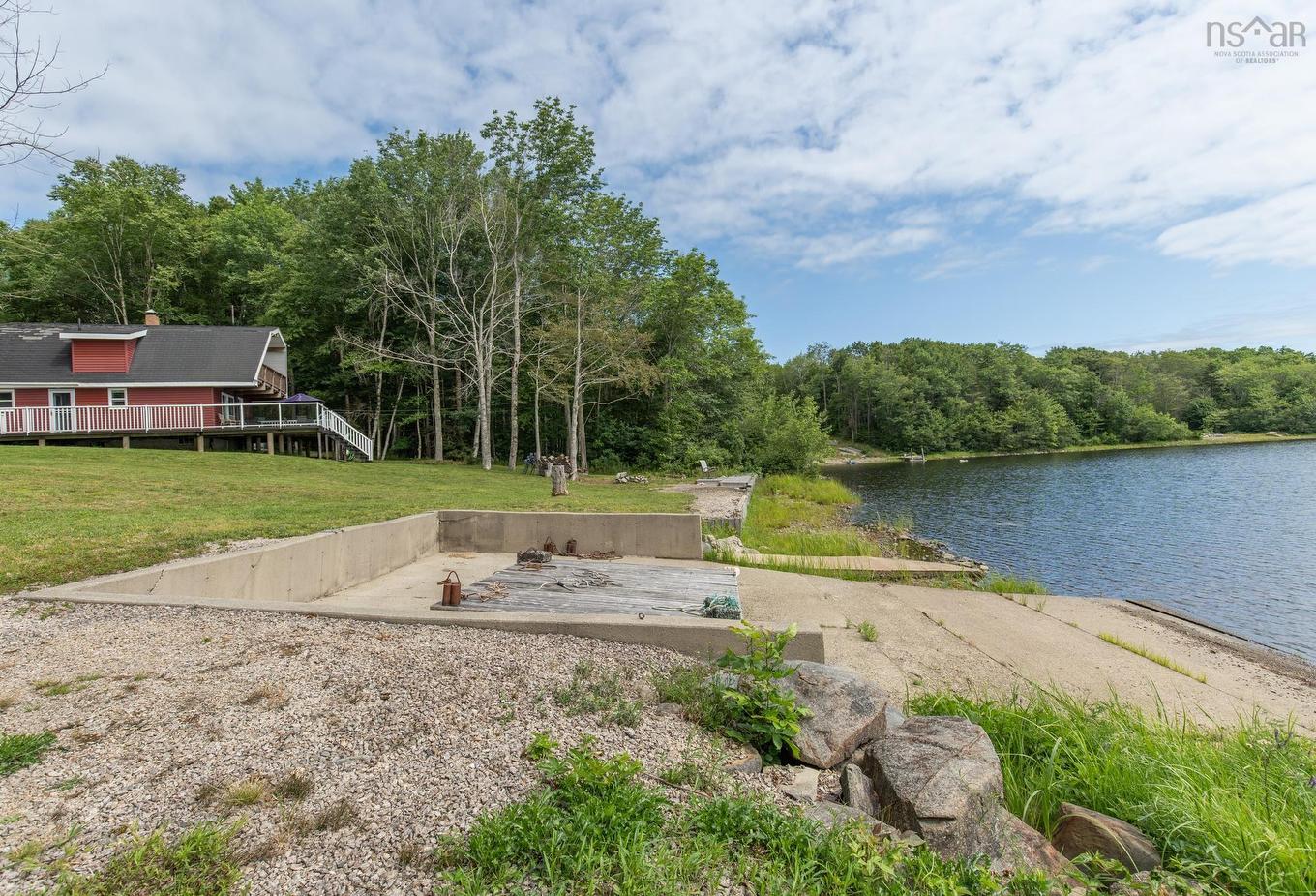 17 Hardwood Lane South Branch, Forest Glen, NS - Outdoor With Body Of Water With Deck Patio Veranda With View