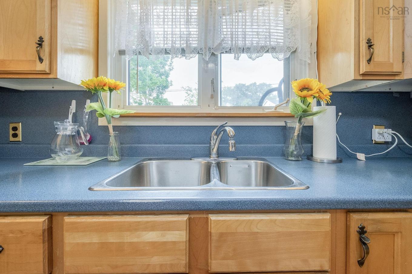 13 Campbells Lane, New Glasgow, NS - Indoor Photo Showing Kitchen With Double Sink