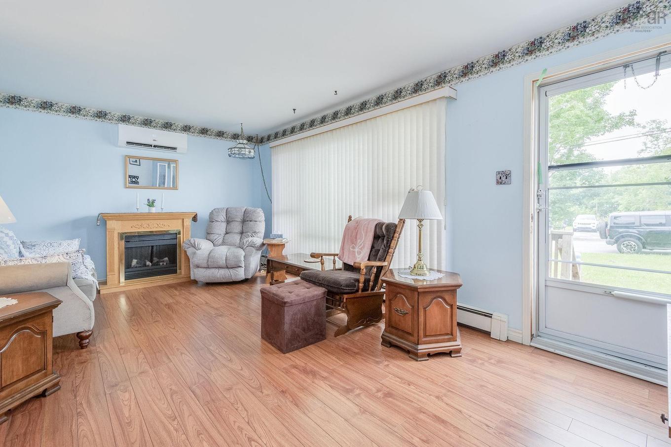 13 Campbells Lane, New Glasgow, NS - Indoor Photo Showing Living Room With Fireplace