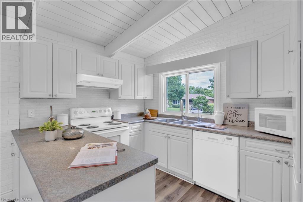 72 Massey Avenue, Kitchener, ON - Indoor Photo Showing Kitchen With Double Sink