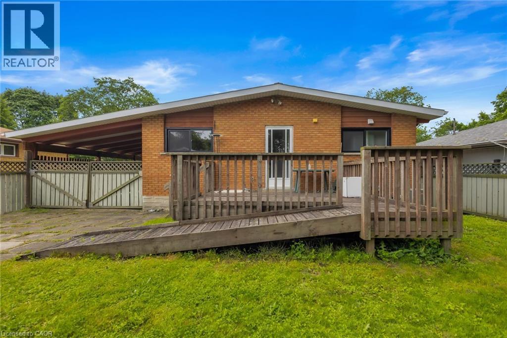 72 Massey Avenue, Kitchener, ON - Outdoor With Deck Patio Veranda