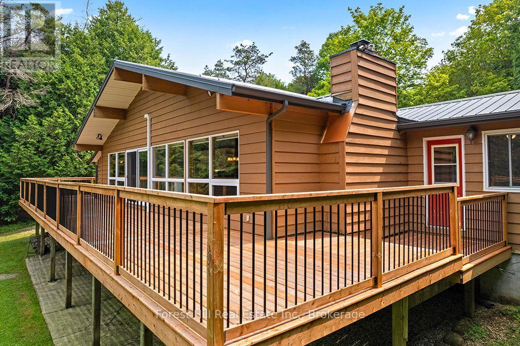 Expansive raised back deck - 344511 North Line, West Grey, ON - Outdoor With Deck Patio Veranda With Exterior