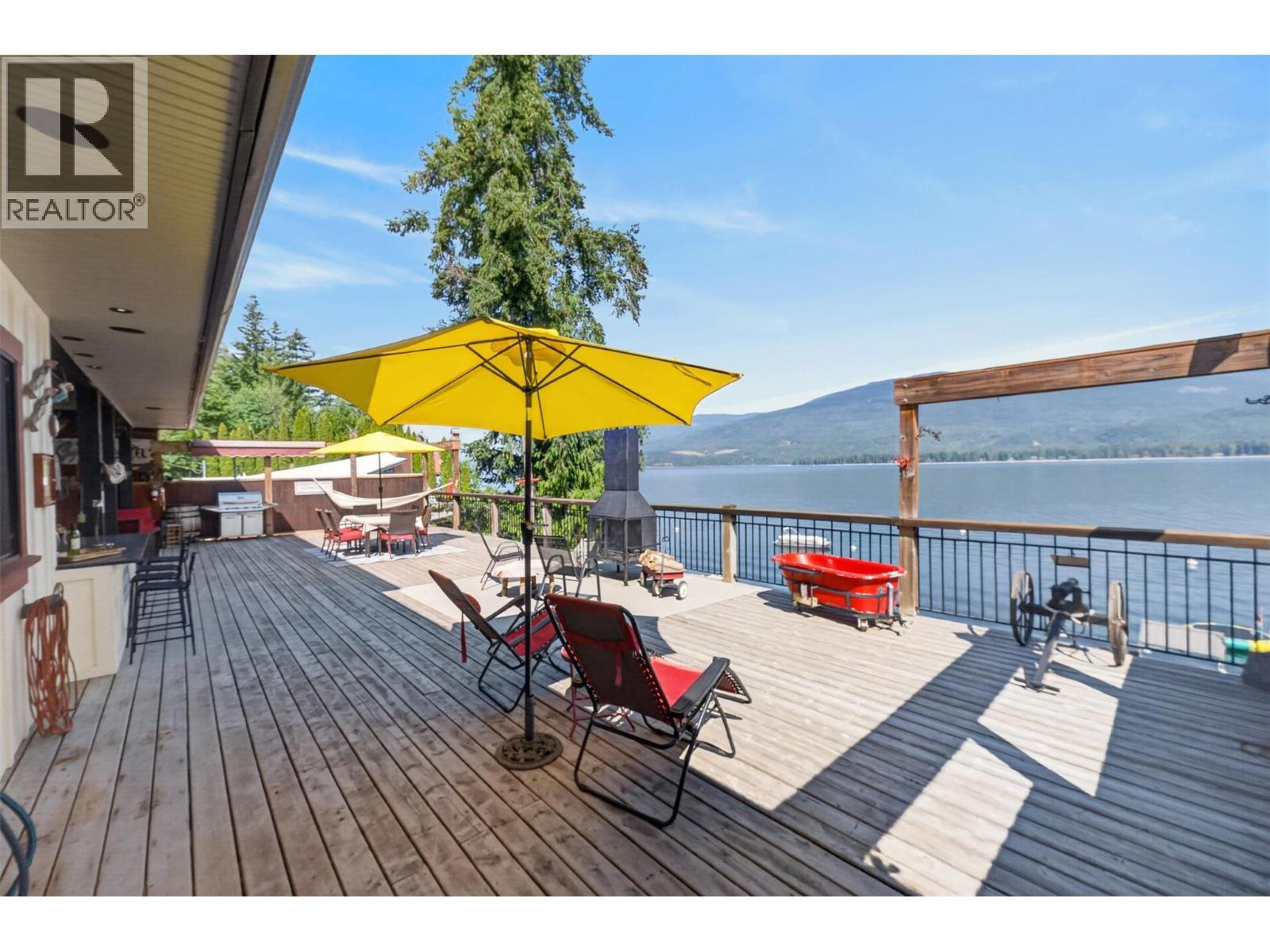 4119 Galligan Road Unit# 12, Eagle Bay, BC - Outdoor With Body Of Water With Deck Patio Veranda With View