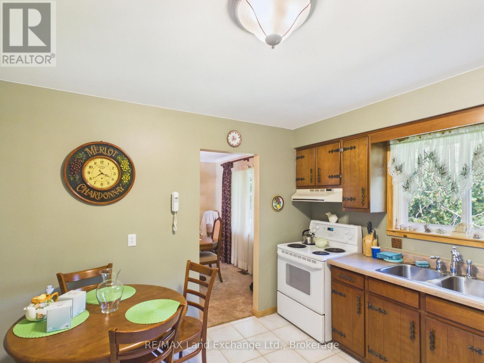 37 Albert Road, Kincardine, ON - Indoor Photo Showing Kitchen With Double Sink