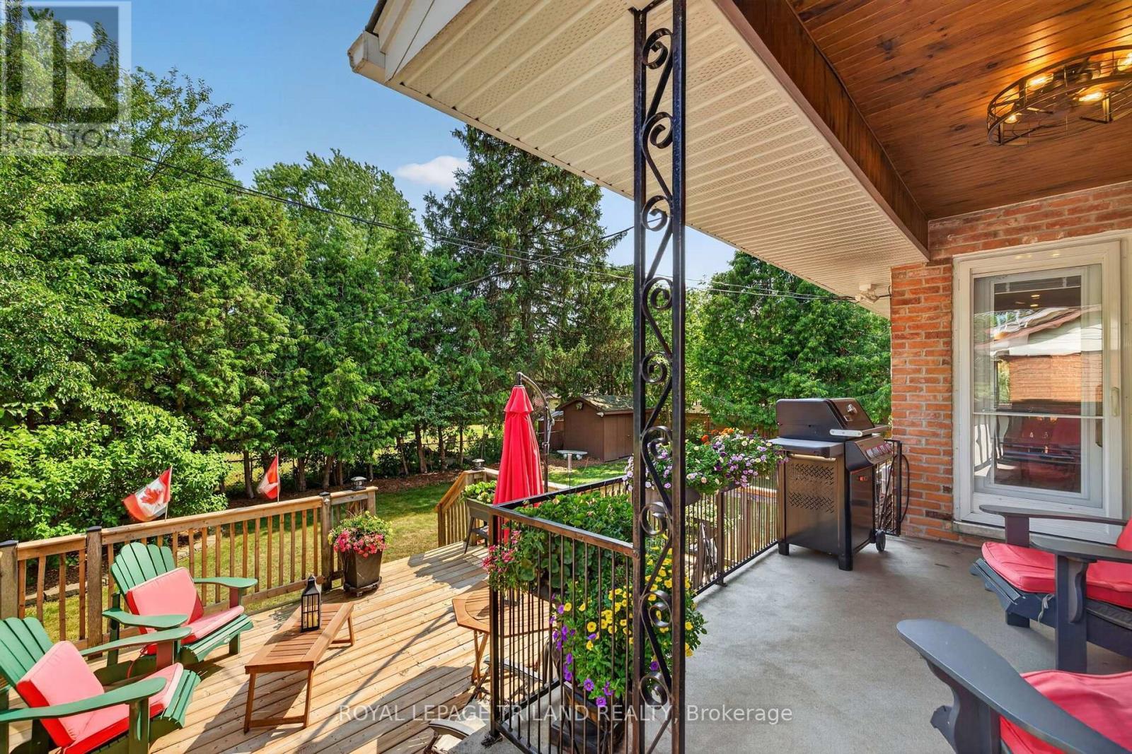 10 Plymouth Avenue, London North (North O), ON - Outdoor With Deck Patio Veranda With Exterior