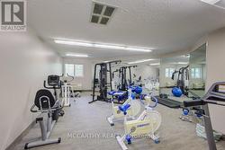 Common area workout room -