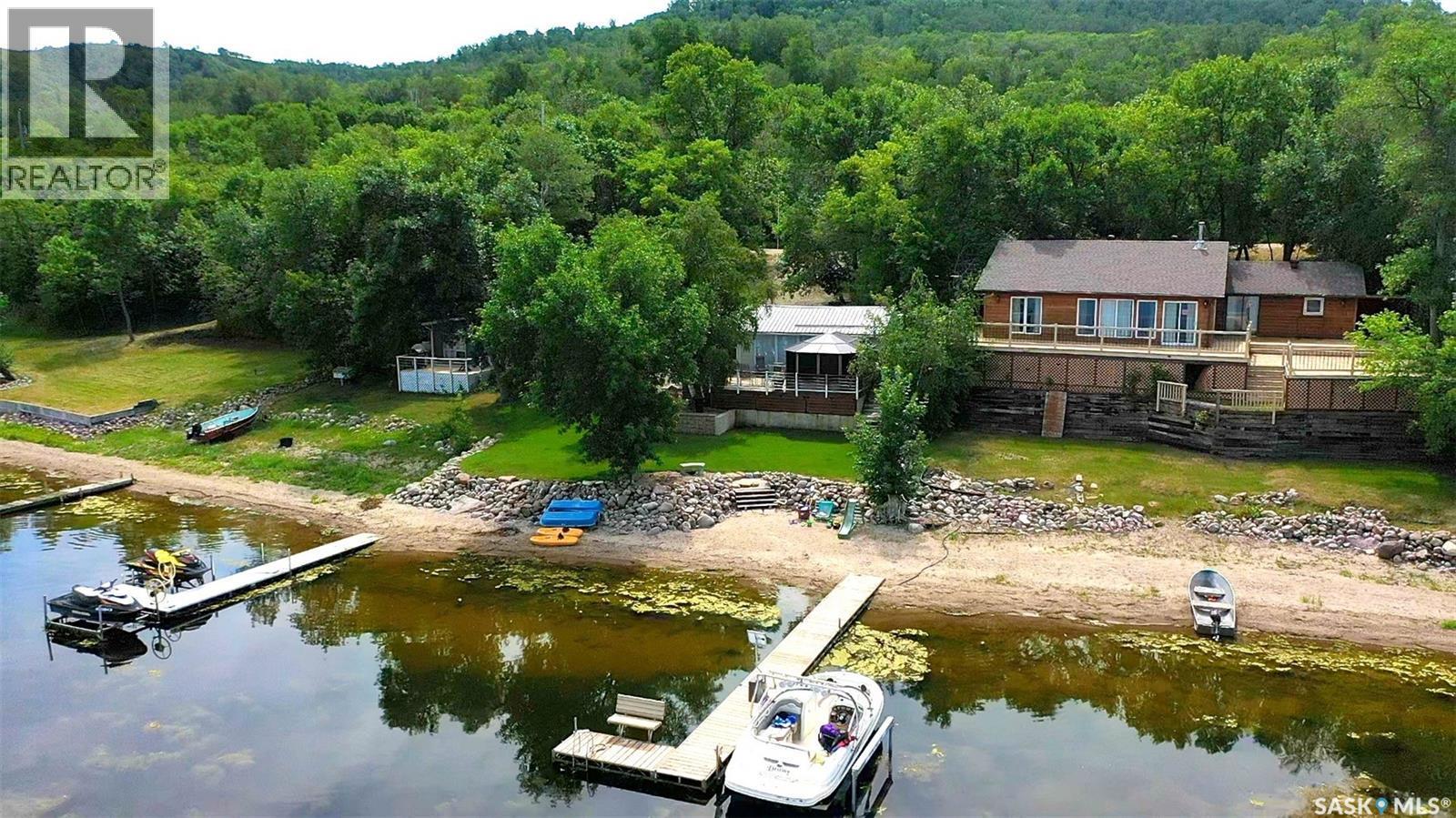 67 Seashell Road, Crooked Lake, SK - Outdoor With Body Of Water With Deck Patio Veranda