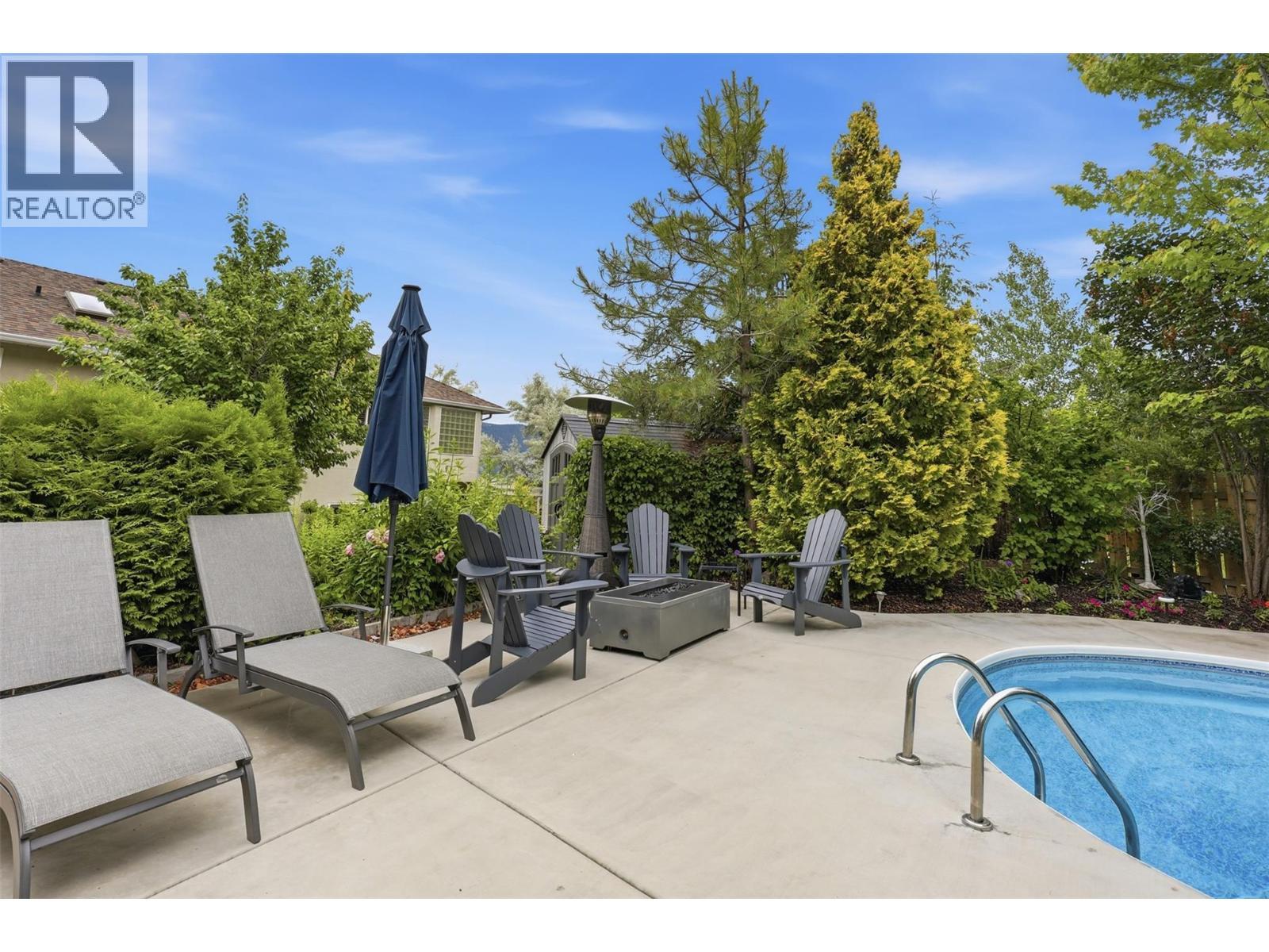 1648 Skeena Place, Kamloops, BC - Outdoor With In Ground Pool