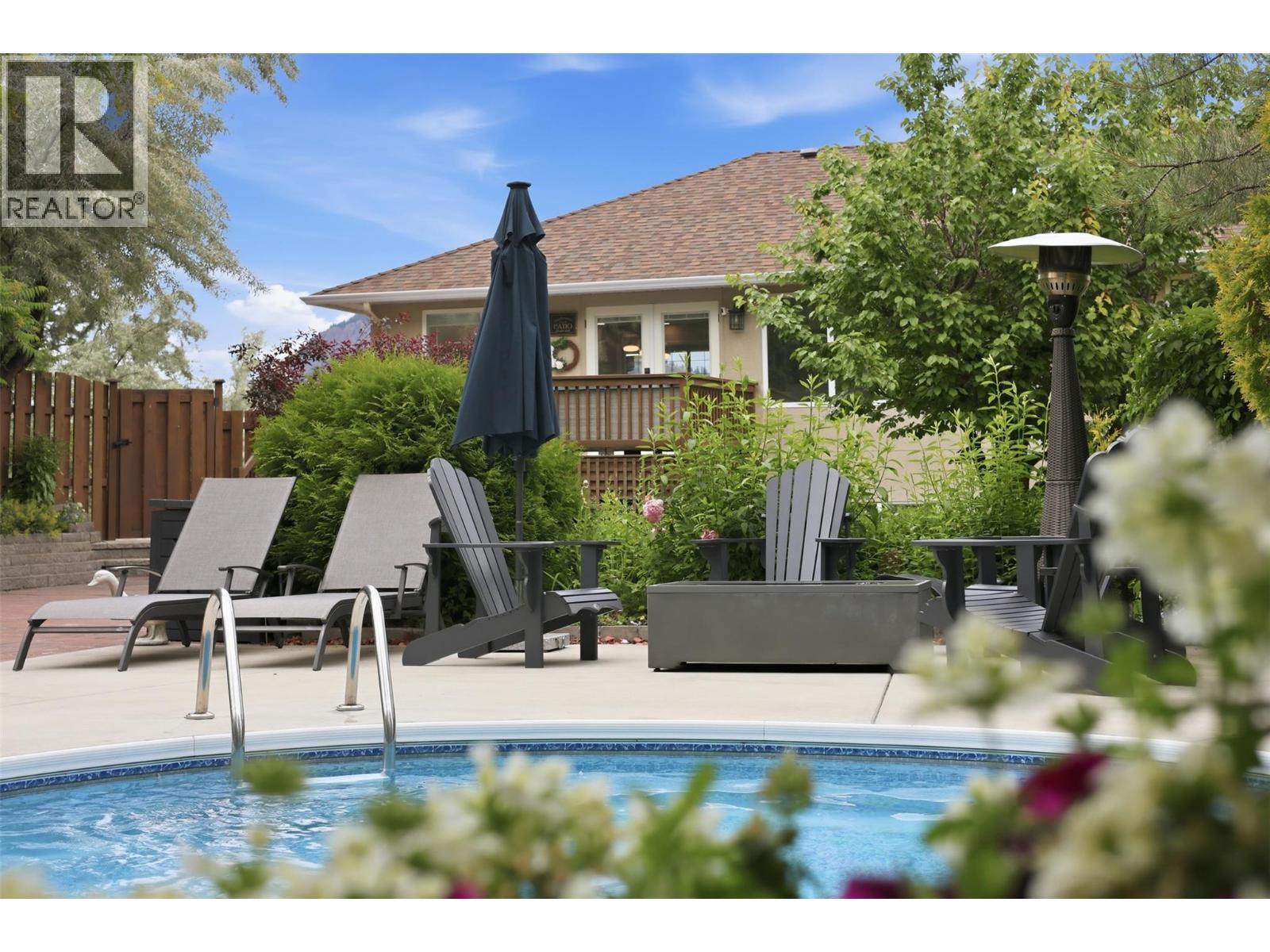1648 Skeena Place, Kamloops, BC - Outdoor With In Ground Pool With Deck Patio Veranda