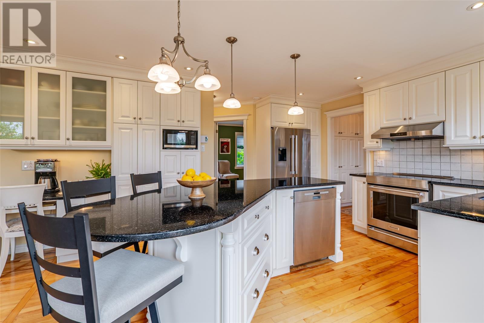 New stainless steel appliances - 131-139 Marine Drive, Logy Bay, Middle Cove, Outer Cove, NL - Indoor Photo Showing Kitchen With Upgraded Kitchen