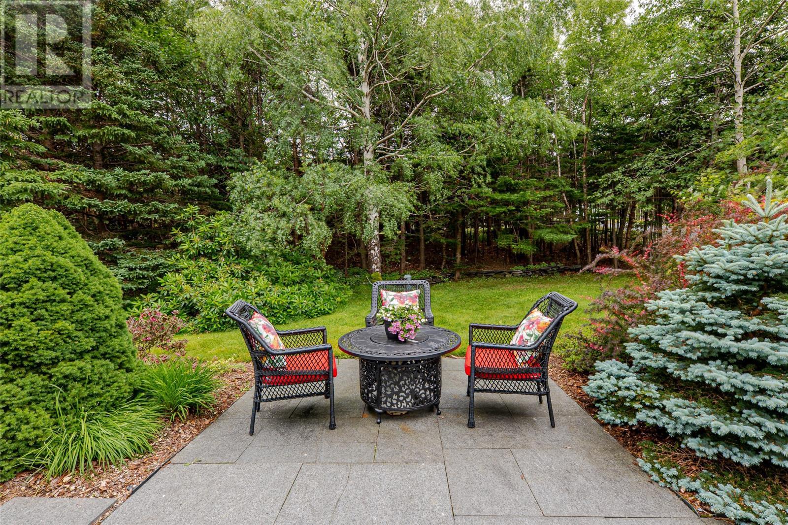 Tranquil seating area at the front - 131-139 Marine Drive, Logy Bay, Middle Cove, Outer Cove, NL - Outdoor