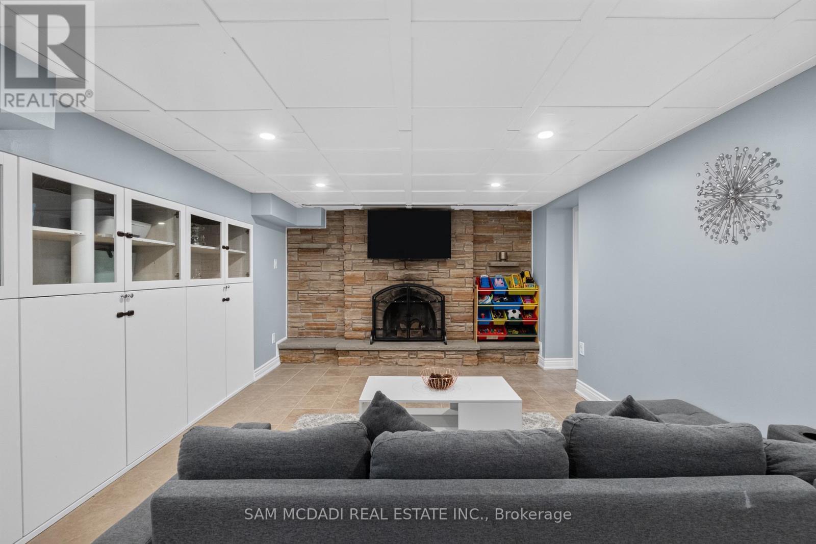 188 Birkdale Road, Toronto, ON - Indoor With Fireplace
