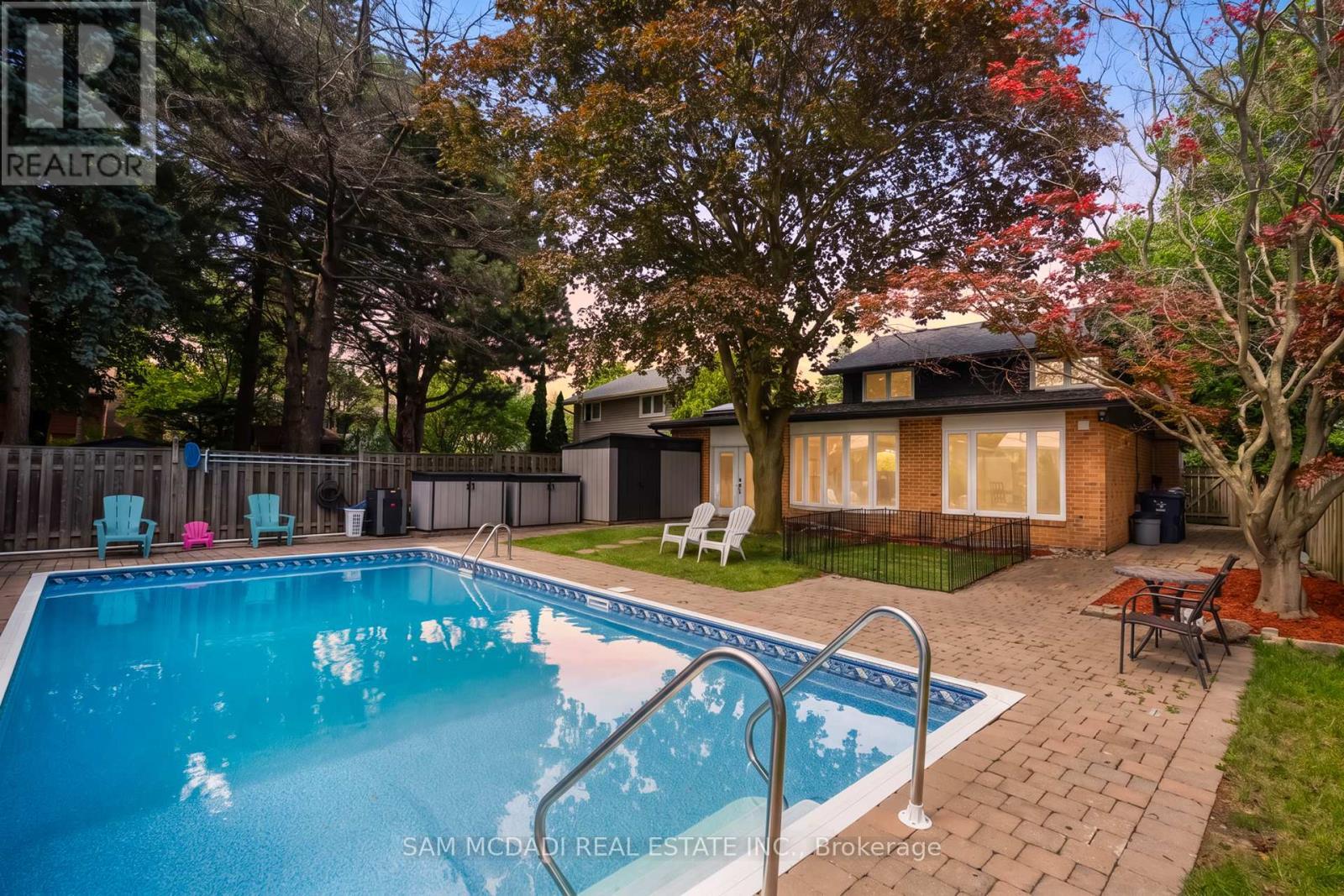 188 Birkdale Road, Toronto, ON - Outdoor With In Ground Pool With Backyard