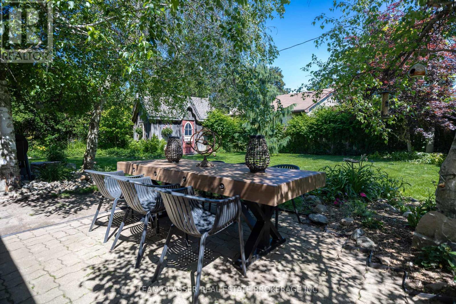 Backyard Dining Area - 20 Parkview Drive, St. Thomas, ON - Outdoor With Deck Patio Veranda