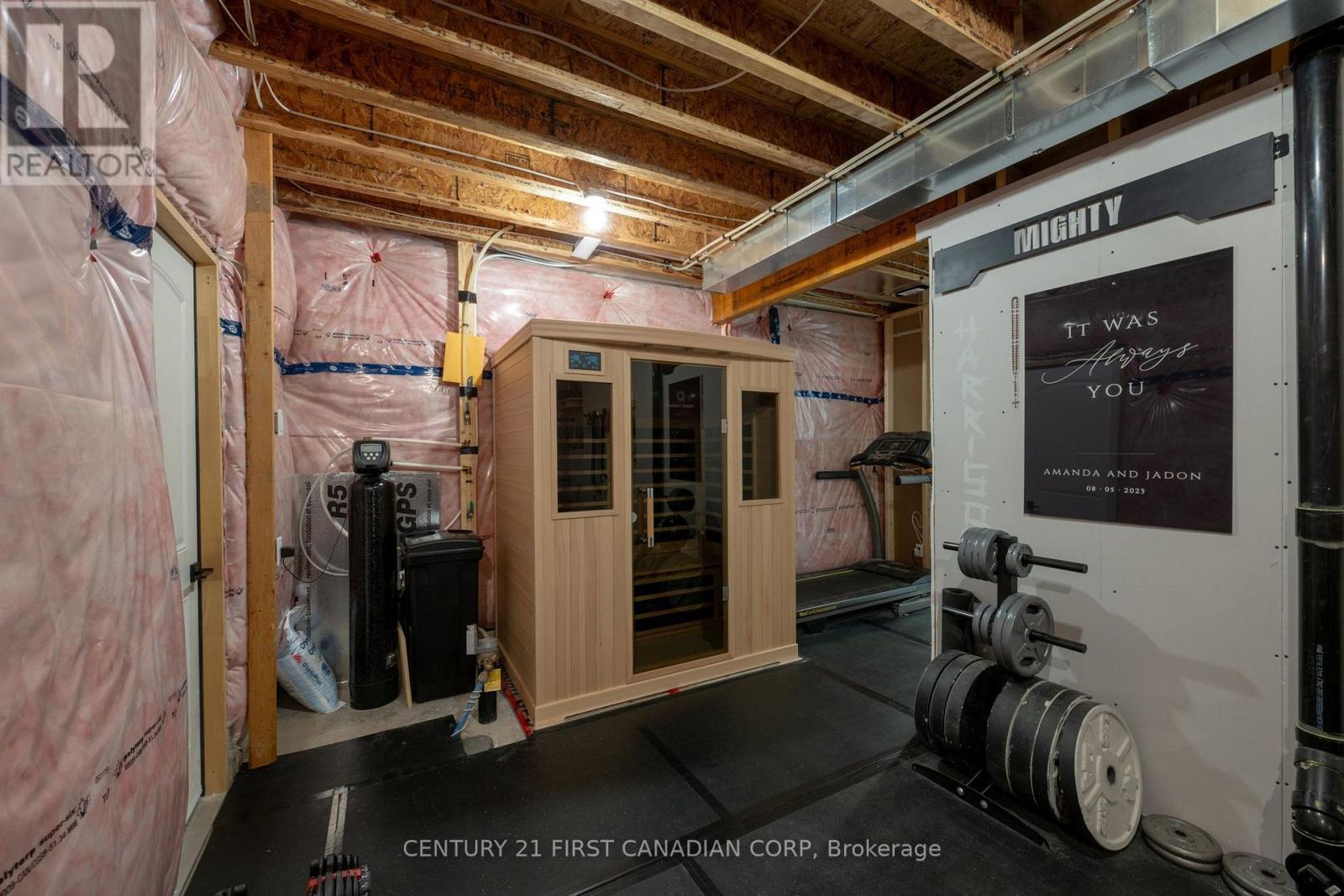 Sauna - 126 Aspen Circle, Thames Centre, ON - Indoor Photo Showing Basement
