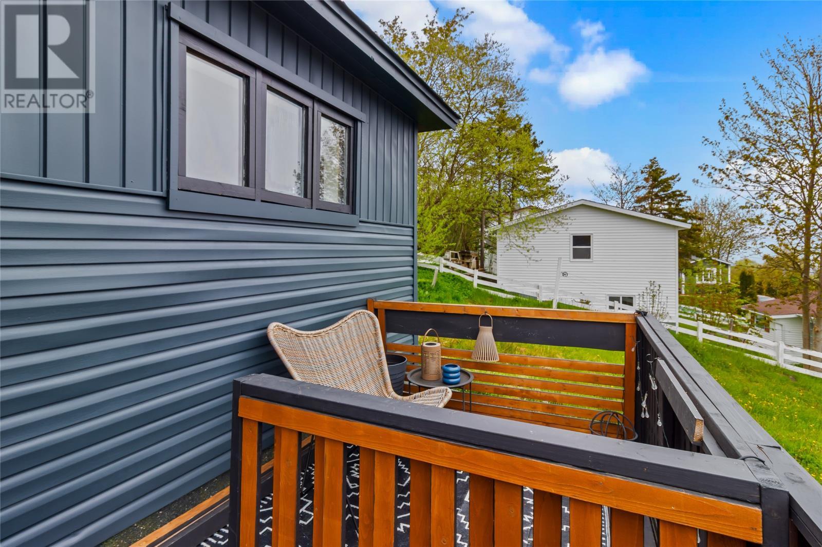 10 Janes Lane, Upper Island Cove, NL - Outdoor With Deck Patio Veranda With Exterior