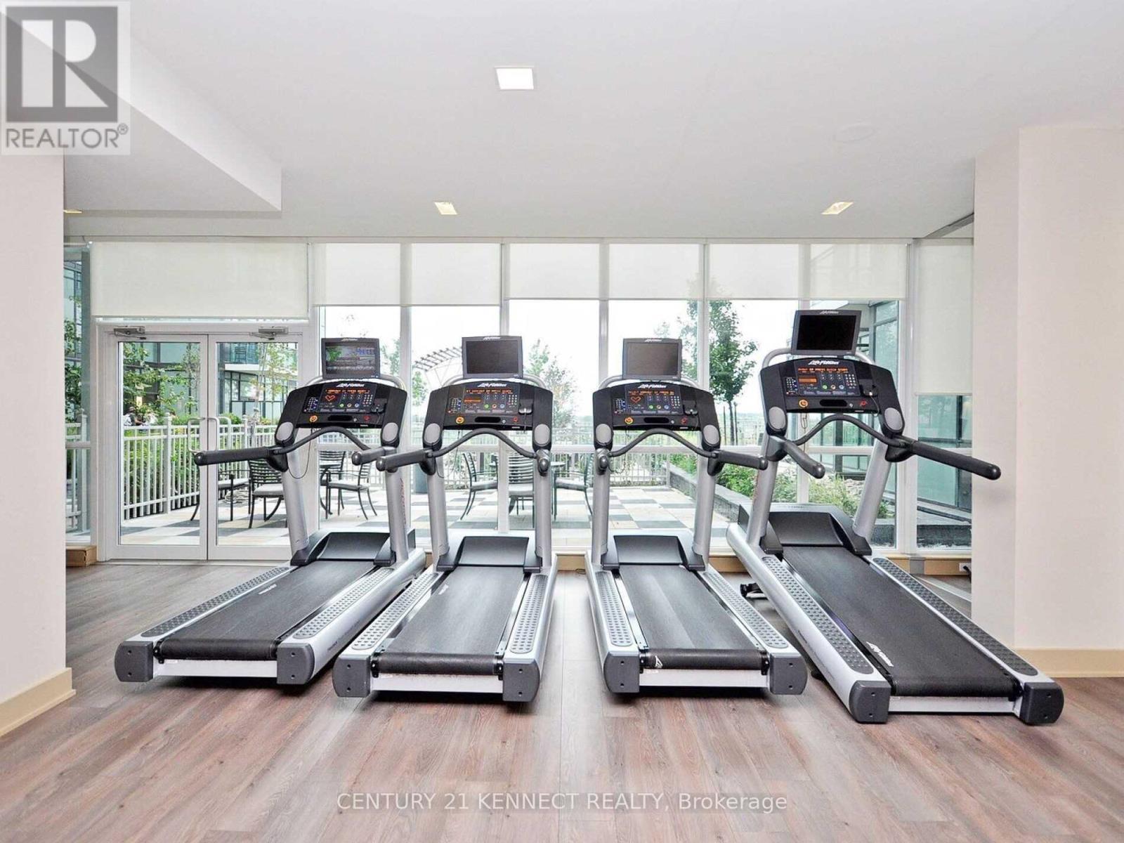 3910 - 4070 Confederation Parkway, Mississauga, ON - Indoor Photo Showing Gym Room