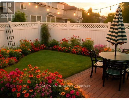 Virtually Staged Yard - 1741 Jobin Crescent, Ottawa, ON - Outdoor