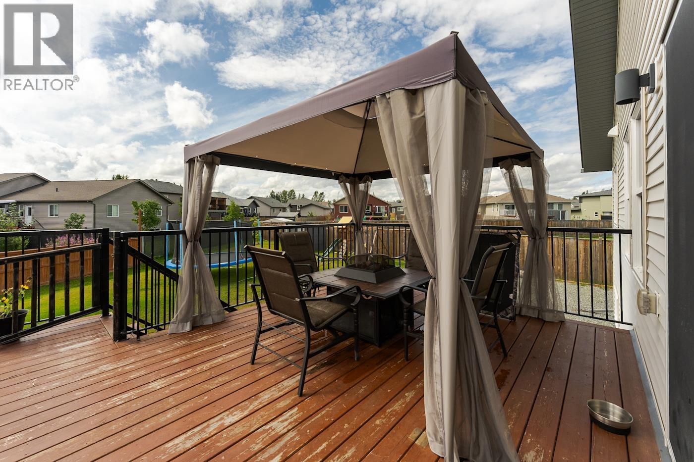 5245 Gable Place, Prince George, BC - Outdoor With Deck Patio Veranda With Exterior