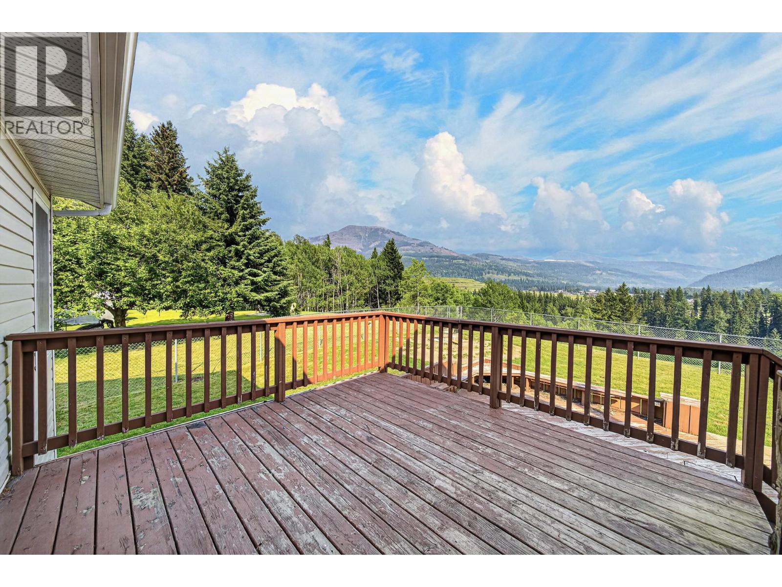 1255 Valley View Drive, Sparwood, BC - Outdoor With Deck Patio Veranda