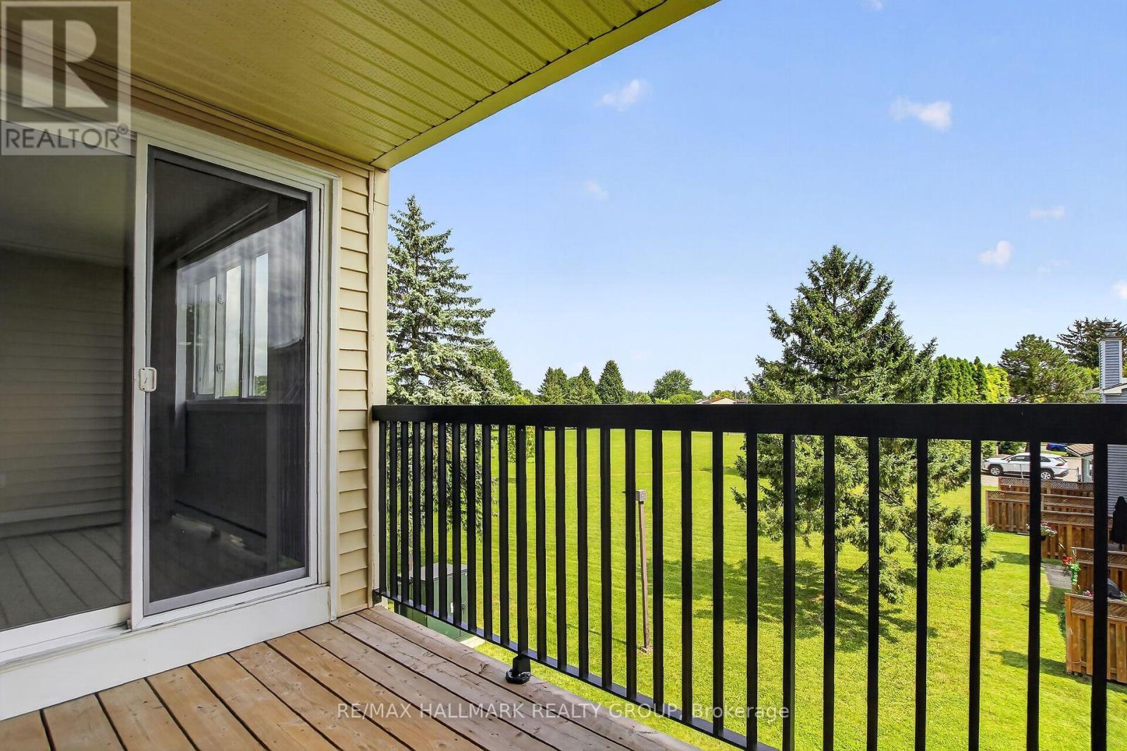 Balcony with -green space/park view - 306 - 6470 Bilberry Drive, Ottawa, ON - Outdoor With Balcony With Exterior