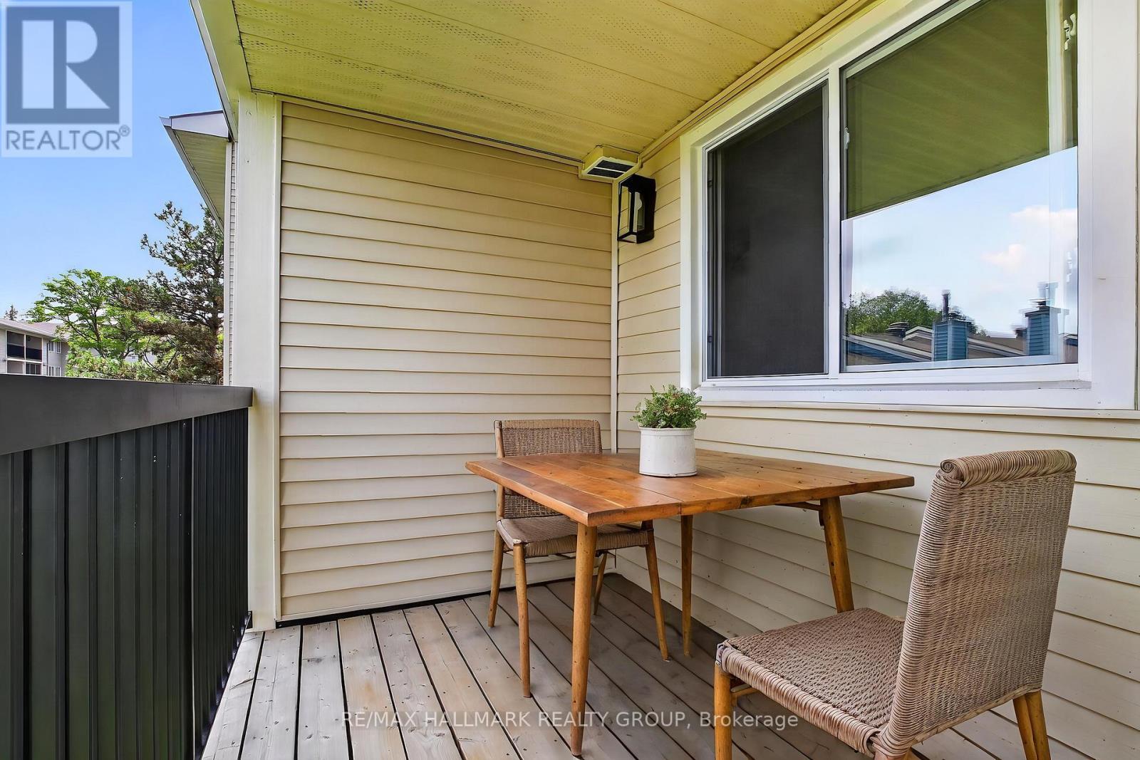 Balcony - virtually staged - 306 - 6470 Bilberry Drive, Ottawa, ON - Outdoor With Deck Patio Veranda With Exterior