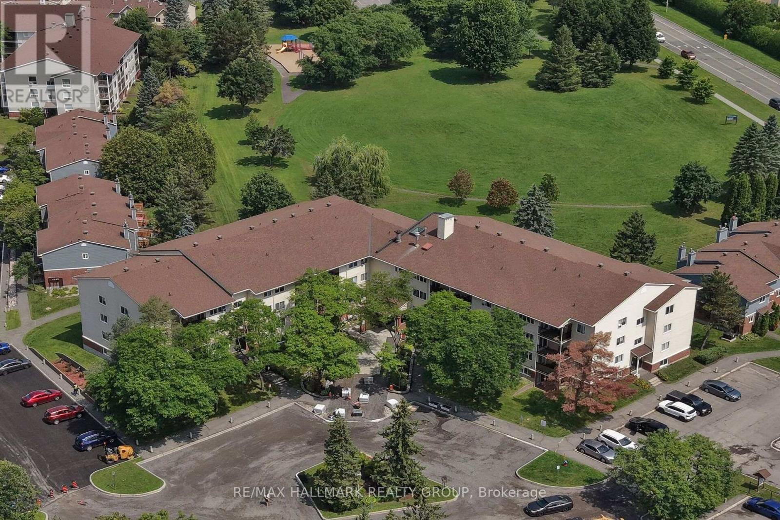 Backing on Luc-Major Park - 306 - 6470 Bilberry Drive, Ottawa, ON - Outdoor With View