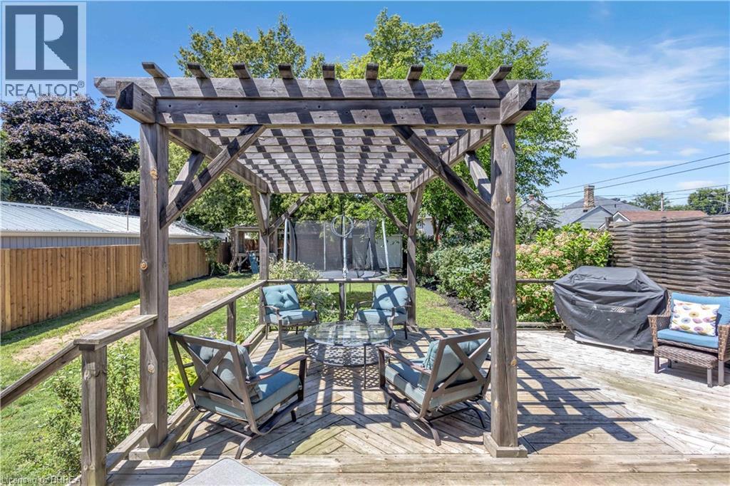 158 Grand Street, Brantford, ON - Outdoor With Deck Patio Veranda