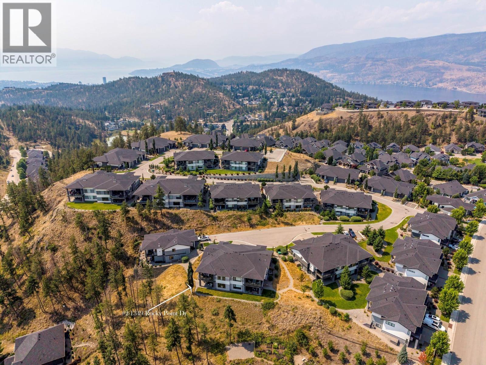 1349 Rocky Point Drive Unit# 2, Kelowna, BC - Outdoor With View