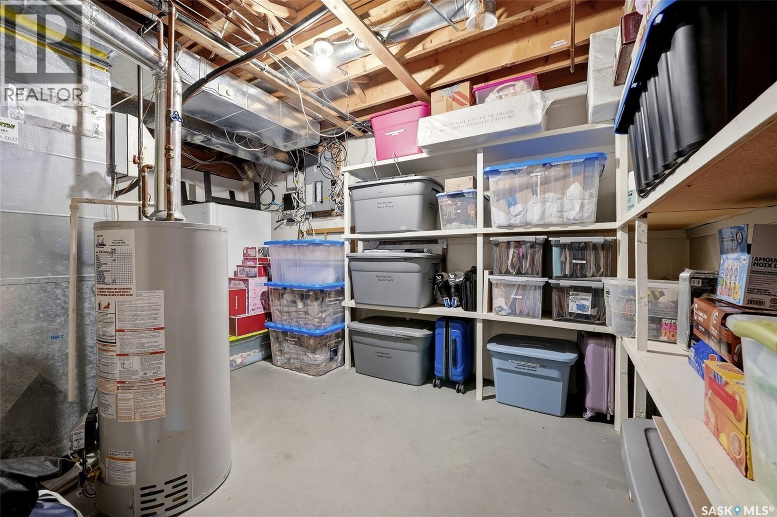 3634 Berthiaume Bay E, Regina, SK - Indoor Photo Showing Basement